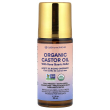 Queen of the Thrones, Organic Olej Różanego Kwarcu z Rolerem, 1.7 fl oz (50 ml)