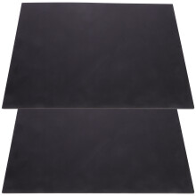 6St Zwarte PVC Sheets Voor DIY Decor En Scènemodellen