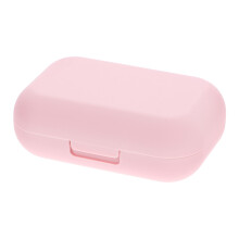 4Sets Compacte Roze Contactlenzendoos Abs& Met Contactverwijderaar