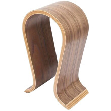Supporto per Cuffie In Legno A Forma di U, Supporto da Tavolo per Cuffie, Adatto A Quasi Tutte Le Cuffie.