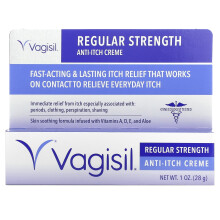 Vagisil, Creme Anti-Prurido, Força Regular, 1 oz (28 g)