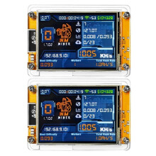 Mineros de Bitcoin, Criptomonedas y Lotería NerdMiner Mejorados con Pantalla Inteligente de 2,8 Pulgadas y 1000 KH/S