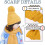 Set invernale per bambini (2-7 anni): cappello, sciarpa e guanti. 3