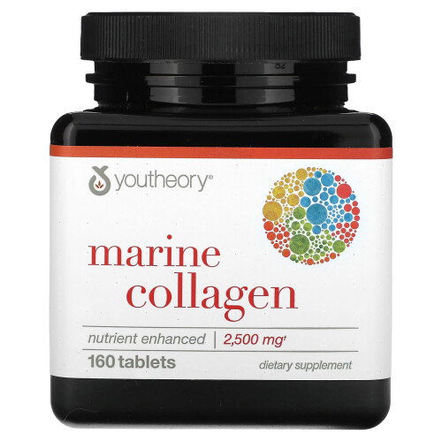 Γιουθεορί, Θαλάσσια Κολάγην, 2,500 mg, 160 Τάμπλα (500 mg ανά Τάμπλα)