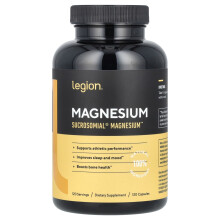 Legion Athletics, Magnesio, 120 Capsule
