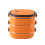 3-Layer Stainless Steel Bento Box – Orange 3