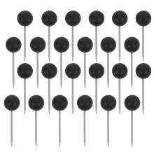 500St Zwarte Decoratieve Push Pins Voor Kaarten Bord En Handwerk