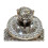 Set van 2 statement ringen voor dames met zirkonia. 3