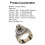 Set van 2 statement ringen voor dames met zirkonia. 5