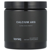 Toniiq, Kalsium AKG, 120 Capsules