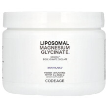 Codeage, Liposzomális Magnézium Glicinát Por, Ízmentes, 3 oz (85,2 g)