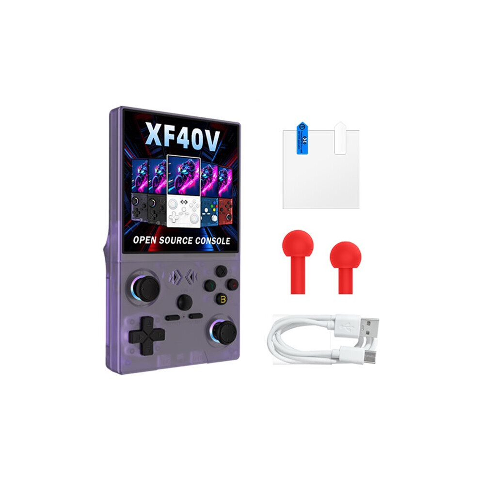 Xf40v Retro Handheld Game Console 4.0Inch Ips Screen Wifi Retro Gaming Console Linux System Pocket 128G Arcade 4711755310905