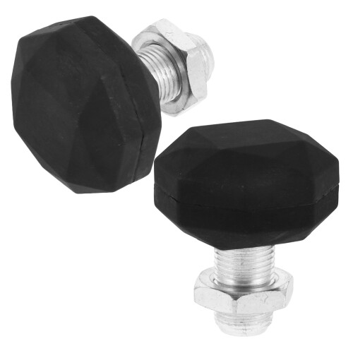 4Pièces Freins Réglables Caoutchouc Noir Pour Roller Durable 1