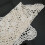 AUQ Handmade Crochet,Tablecloth Cotton Lace Rectangular Table Placemat Sofa Doilies15.75x23.62" Beige 4