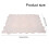 AUQ Handmade Crochet,Tablecloth Cotton Lace Rectangular Table Placemat Sofa Doilies15.75x23.62" Beige 5