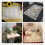AUQ Handmade Crochet,Tablecloth Cotton Lace Rectangular Table Placemat Sofa Doilies15.75x23.62" Beige 7