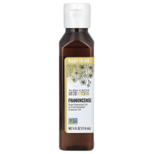 Aura Cacia, Czysty Olej Eteryczny w Oleju Kokosowym, Frankincense, 4 fl oz (118 ml)
