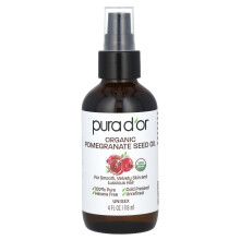 Pura D'or, Aceite de Semilla de Granada Orgánico, 4 fl oz (118 ml)