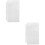2Pièces Protectrices PVC Transparentes Pour Scrapbook DIY 5