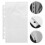 2Pièces Protectrices PVC Transparentes Pour Scrapbook DIY 11