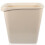Worgeous Schmaler Abfalleimer Beige Kunststoff 1 Set 6