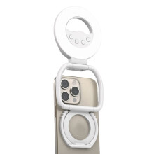 USB Charge Led Selfie Ring Light Mobile Phone Lens LED Selfie Lamp Ring for Smartphone Selfie Light