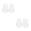 4Pièces Bouchons Silicone Pour Embouchures Saxophone Clarinette 6