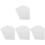 24Pièces Blanks Métal Sublimation Aluminium Pour DIY 10