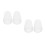 4Pièces Bouchons Silicone Pour Embouchures Saxophone Clarinette 8