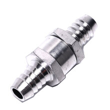One Way 6&8mm 2Size Aluminium Alloy Fuel Non Return Check Valve One Way Fit Carburettor