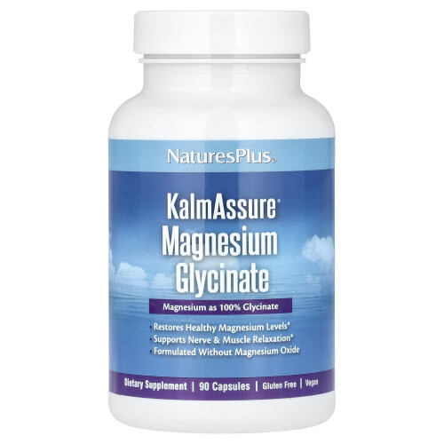 NaturesPlus, KalmAssure, Μαγνήσιο Γλυκινάτη, 90 Φύλλα