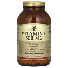 Solgar, Vitamine C, 500 mg, 250 Vegetariene Capsules