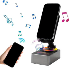 Uppladdningsbar Bärbar Högtalare Magnetisk -Kompatibel Högtalare med RGB-Ljus Liten Högtalare för Campingfester A