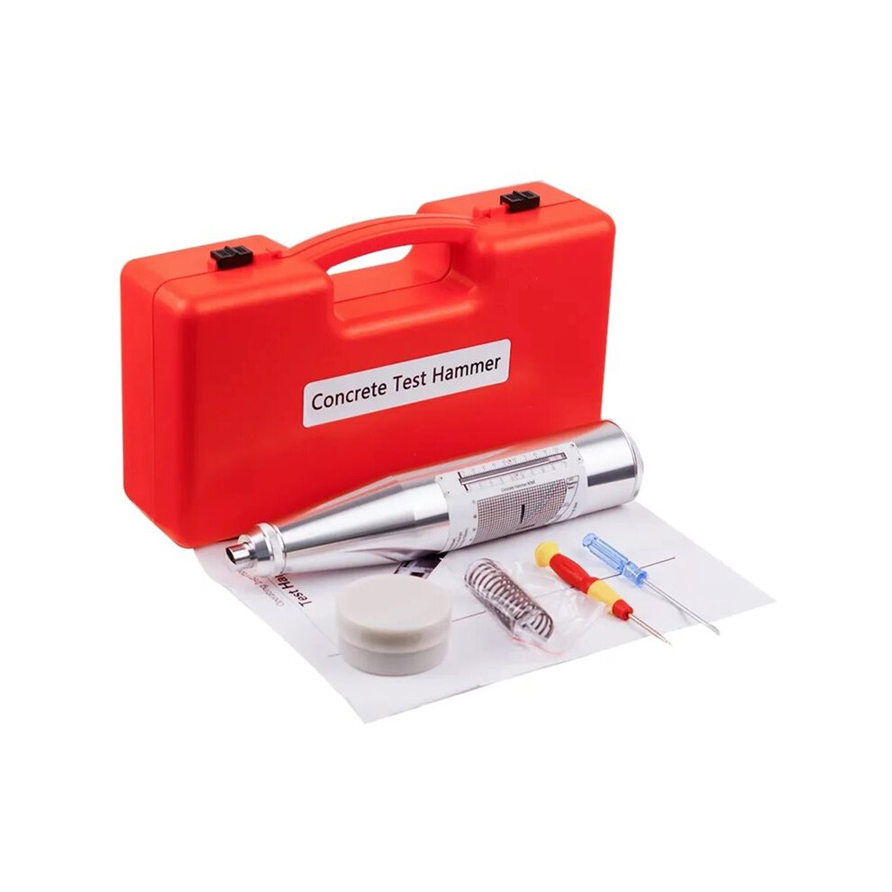 Zc3-A Portable Concrete Rebound Hammer Tester Ndt Resiliometer Schmidt Hammer With English 4713630028325