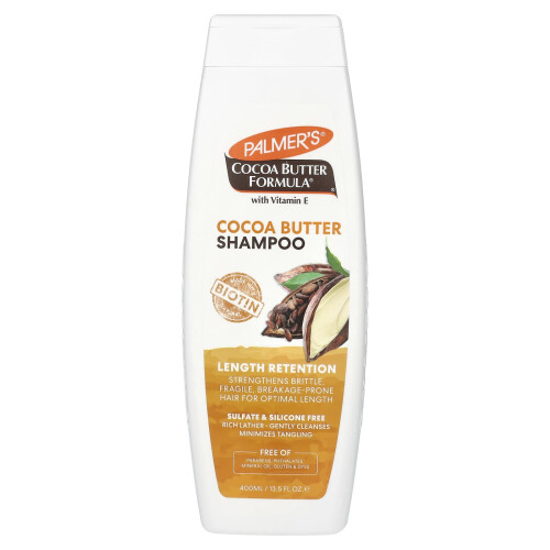 Palmer's Palmer's, Βούτυρο Κakaο με Βιταμίνη E, Μήκος Συντήρησης Σαμπουάν, 13.5 fl oz (400 ml)