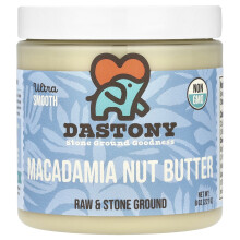 Dastony, Manteiga de Amendoim Orgânico, Muito Liso, 8 oz (227 g)