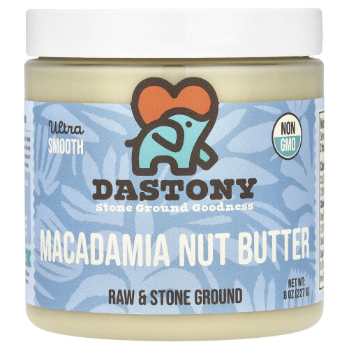 Organic Macadamia Νούτ Μπάτερ, Ultra Smooth, 8 oz (227 g)