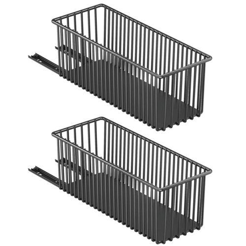 Slide-Out Drawer Storage Box for Kitchen Under Sink Cabinet Organizer Basket