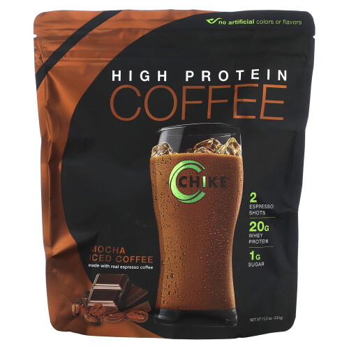 Café con Proteínas de Chike Nutrition, Mocha, 15.3 oz (434 g)