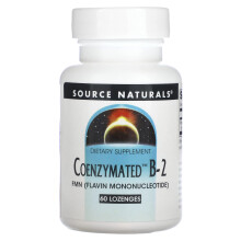 Source Naturals, Coenzimată B-2, 18 mg, 60 Lozenges