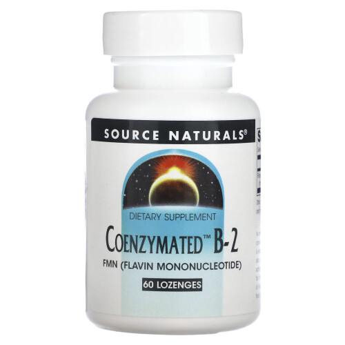 Source Naturals, Κοένζυματιζέ Β-2, 18 mg, 60 Λοζένγκες