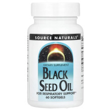 Source Naturals, Óleo de Semente Preta, 60 Softgels
