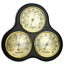 Wall Mounted Household Barometer Thermometer Hygrometer Weather Station Hanging No Battery Required Home Weath
