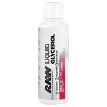 Raw Nutrition, Flüssiges Glycerin, Erdbeerslush, 16 fl oz (473 ml)