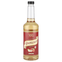 ChocZero, Smakämne, Hasselnöt, 26,5 oz (750 ml)