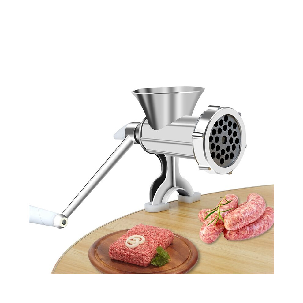 Manual Meat Grinder With Handle Meat Crank Rustproof Meat Grinder Sausage Maker Table Mount Pork Mincer 4713401170734