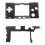 For GBM Game Console Front and Rear Keel Frame Bracket Plastic Frame for GBM Built-in Frame Shell Plastic Frame Parts 2