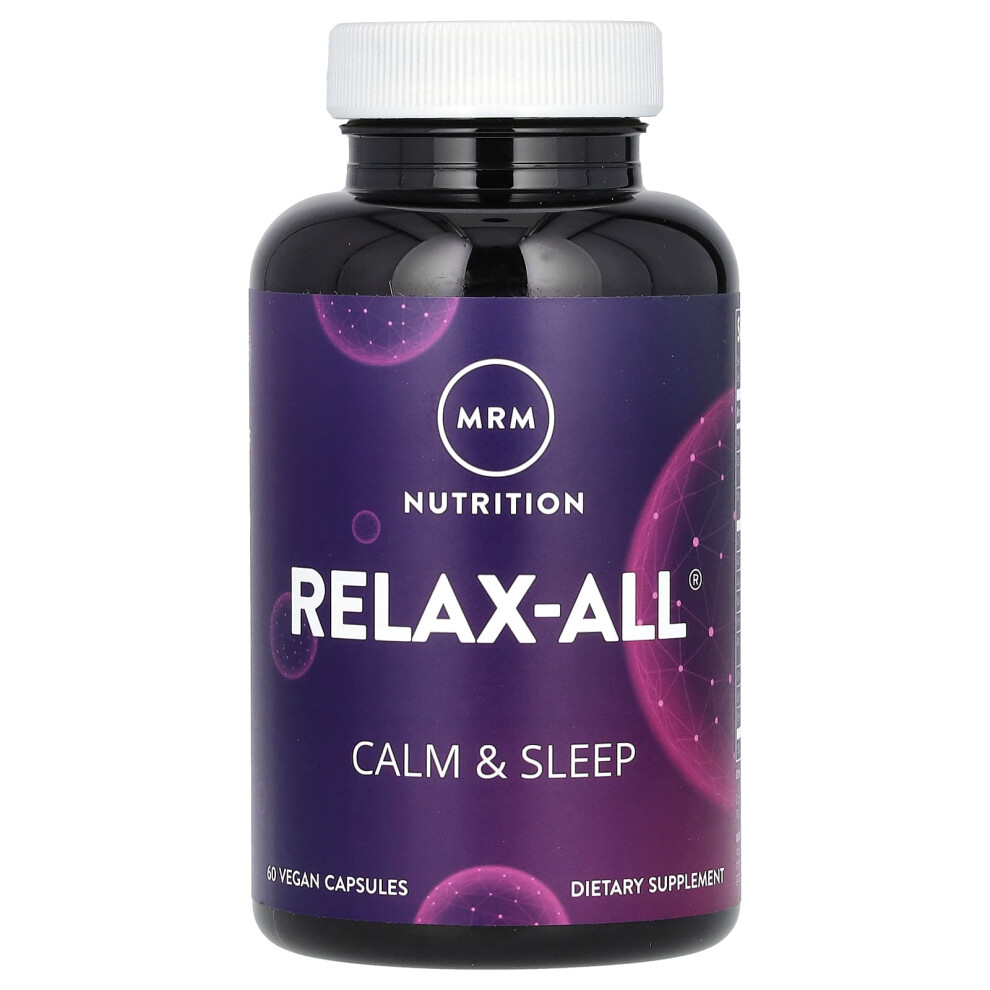 Mrm Nutrition , Relax-All, Calm & Sleep, 60 Vegan Capsules