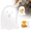 Δίσκοι σερβιρίσματος για πάρτι Halloween, πλαστικά πιάτα σνακ για γλυκά με κολοκύθα 2