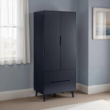 Alicia 2 Door 2 Drawer Wardrobe Anthracite
